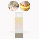 국산 다용도 대형 리빙박스 62L BPA 프리 5색 상 : ojo69