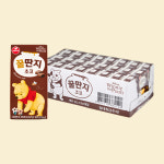 서울우유 꿀단지초코 우유 180ML 24개세트 어린이집 유치원 어르신 돌봄 방과후 간식 : 우유청년