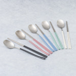 스크래치 없는 브리앙뜨 펄인러브 수저세트 5벌 믹스 : 퍼니셜