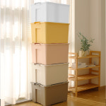 국산 다용도 대형 리빙박스 62L BPA 프리 5색 상 : ojo69