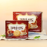 크라운 산도 밤티라미수 161g / 사무실 간식 과자 비스켓 : 너만아는과자점