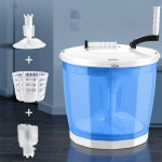 미니 탈수기 수영복탈수기 세탁기 양말 속옷 휴대용 다용도 캠핑 야채 과일 세척 : 글로버리원