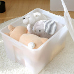 국산 다용도 대형 리빙박스 62L BPA 프리 5색 상 : ojo69