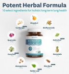 Healths Harmony Respiratory 렁클렌즈 서포트 60캡슐 버터버 쐐기풀잎 메나퀴논 : 제이엠비타