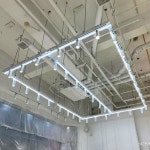 LED 인테리어 원통형 셀프 주방 조명 과일점 행거 공업풍포 사등 L 매장 레일등 2.5x2.5 패키지+30W 램프 12+레일 : 마켓 에스