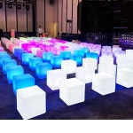 LED 스툴 큐브 조명 아크릴 감성 테이블 램프 박스 60cm 큐브 유료 : 파이브슈퍼볼