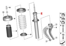 [MONROE G7944] 쇽업쇼바 앞 BMW F15/F16 31316851747 31316851749 31316851750 31316851748 31316851745 : 에프터몰