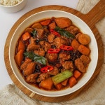인생양념 간장 순살 찜닭 1kg 국내산 밀키트 숯불 캠핑 : 자연맛남