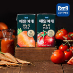 매일유업 매일야채 고농축 토마토의힘 토마토 과채 주스 음료 쥬스 125ml, 48개 : 마켓더지룩