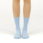 렉시 러닝양말 에슬레틱 맥스그립 장목양말 스카이블루, M : 렉시스포츠