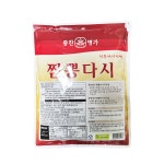 중찬명가 짬뽕다시 500g : 더상상몰