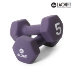 육각 덤벨세트 라온핏 아령 1set 5kg, 2개, 다크퍼플 : 킹카스포츠
