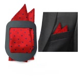 정장 손수건 행거치프 고정 플레이트 홀더 (A0408) : 용천삼리