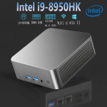 호환 인텔 코어 I9 8950HK 게임용 미니 PC 512GB SSD 윈도우 11 프로 16GB DDR4 1 UHD 1000MBPS 이더넷 : 노아구하나