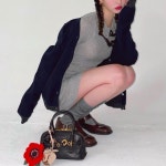 미우미우 레더 T 바 로퍼 슈즈 2컬러 5E318E 007 : 런던블랑