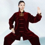 태극권 도복 무술 중국 수련복 쿵후 공연 우슈복 의상 무술복 쿵푸 무도복 : 은하1234