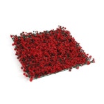 청평 벽장식용 인조잔디 50x50cm 레드 인테리어잔디 식물인테리어 : 청평상회