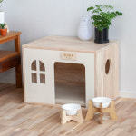 모리의하루 원목 강아지집 고양이 숨숨집 반려견 애견 쿠키하우스 : 모리의   하루