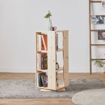 CZ100 레드파인 원목 3단 회전 책장 400 1color : 셀피몰