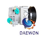 산타페 SM 트라제XG 디젤 에어컨 컴프레셔 97701-26200 재제조 콤프레셔 : 대원공조파츠