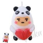 빈카 팬시나라 러브캔들 팬더 캔들만들기 세트 DIY 양초 만들기재료 미니 : 빈카몰