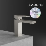 HS 라우체 미스틱 니켈 무광 세면대 원홀 수전 1027 브러쉬드 SUS 세면수전 교체 : THE 타일