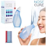 노즈큐어 블루 코세척기 세트(거치대+분말10포+세척솔) + 대나무마스크 1개 증정 : 다산메디