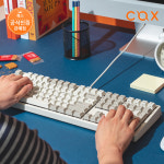 COX 엠프리스 오리지널 레트로 PBT 무접점 키보드 35g : 콕스공식스토어