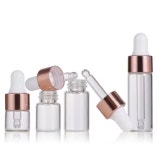 미니 스포이드 병 반투명 펌프 유리 용기 시약병 에센스 오일 리필 공병 (A0749) : 꼬슈 COSSU