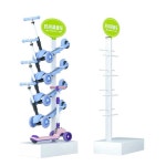 킥보드 전시대 진열대 판매대 업소용 보관 정리랙 이중 스쿠터 거치대 : 범일물류