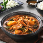 캠핑추천 이바돔 순살 우거지 감자탕 간편조리 밀키트 600g : 프레시지