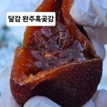 완주 대둔산 운주 흑곶감 반건시 가정용 실속형 1팩 800g : 달감 완주 흑곶감