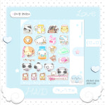 [happynyangday⋆해피냥데이] 판다짱 편의점 sticker : 트웬티쓰리룸