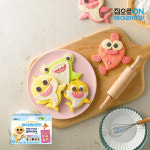 집으로ON 아이라이킷! 핑크퐁 아기상어 클레이쿠키 만들기 250g 1개 : 집으로ON