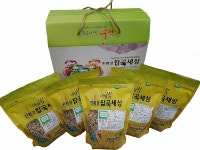 전북 부안군 친환경 유기농 잡곡 혼합곡 9곡 1kg 선물세트 덕림친환경영농조합법인 바람빛 : 덕림친환경영농조합법인