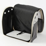 강아지 고양이 반려동물 이동가방 백팩 산책 동물병원 외출용(민트 그레이 핑크 블루) : 하다고