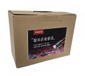[선물용김세트  참조은숯불김]숯불에 구운후 당일발송 하는 신선하고 바삭한 즉석 숯불 조미 구운김 7봉42매 : 참조은숯불김