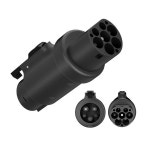 EVSE 충전기 플러그 어댑터, Type2-J1772 32A T2-T1 Type1 AC 테슬라-미국 EV 자동차 : 정민수입테크