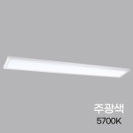 비츠온 T슬림엣지 평판등 거실조명 주광색(5700K) 40W, 1285x180mm : LED몰 동방