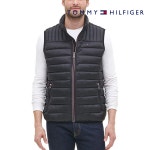 타미힐피거 남자 남성 경량 패딩 조끼 퀄팅 조끼패딩 158AN478 블랙 : 윰플레이스