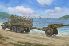 ILK 밀리터리 63567 1/35 USA CCKW-352 Machine Gun Turret Version w/M2A1 105MM Howitzer : Neighbor Hobby