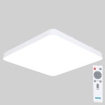 깃털 60W 리모컨 LED 방등 안방 거실 주방 LED 전등교체 천장등 천정등 천장조명 : 인테리어 조명