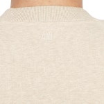 아미 USW005 747 2712 하트 로고 공용 맨투맨 베이지 : 아시유로