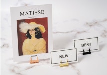 집게 메뉴 가격표 쇼클립 (경첩네임택) 스텐 28x52mm 3984 : 아트비트핫