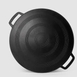 멀티 코팅 원형불판 그리들 구이용 그릴팬 보관가방 세트 32cm 35cm : 백한가지