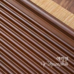 [다도 차 트레이] 예향원 천연 통나무 원목 배수식 티트레이 차판 T-7340 : 예향원