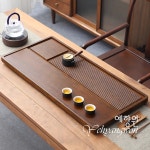 [다도 차 트레이] 예향원 천연 중죽 원목 배수식 티트레이 차판 T-7341 : 예향원