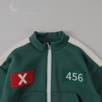 참가자옷 456츄리닝 오겜 트레이닝복 유아동 게임의상 초록츄리닝 진행요원 코스튬 : 유니유니옷장