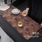 [다도 러너] 예향원 천연 누에고치 고급 향운사 다석 양면 티테이블 매트 E-10341 : 예향원