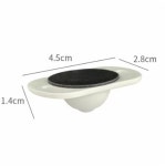 접착식 미니 바퀴 소형 360도 회전 휴지통 보관함 부착형 롤러 4P (A0797) : 꼬슈 COSSU